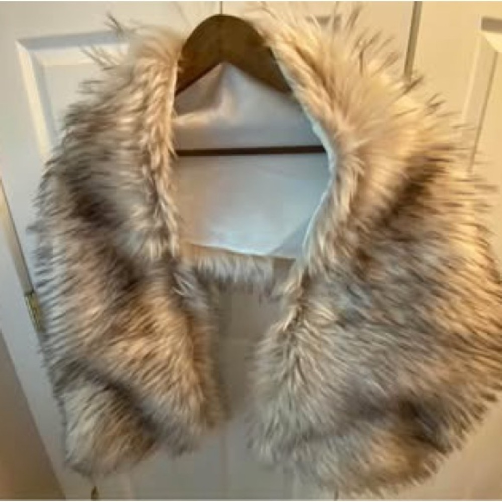 Faux Fur Shawl